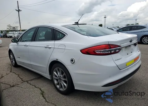2017 Ford Fusion Se Hybrid from USA, damaged, VIN 3FA6P0LU5HR410072